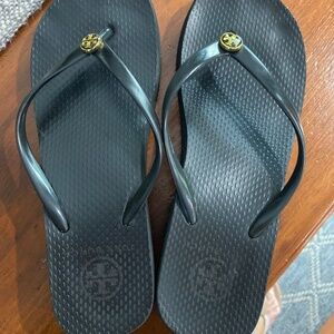 Tory Burch wedge flip flop